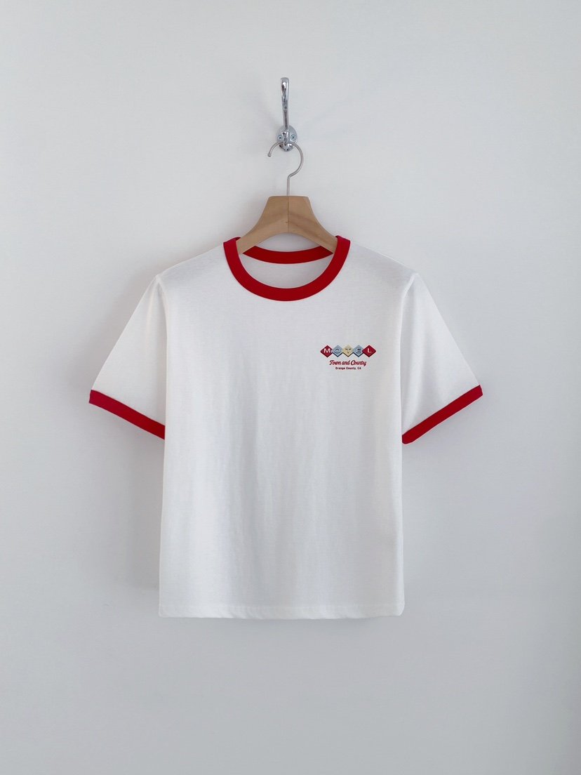 COURGETTE韓國代購女士新品職業26春夏時尚休閑推薦人氣T恤COURGETTET恤