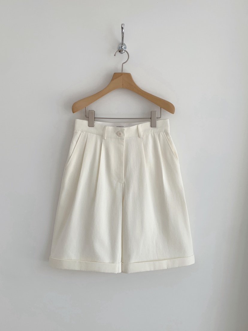 COURGETTE韓國東大門直郵女士新品人氣熱賣休閑26春夏短褲褶裥COURGETTE短褲