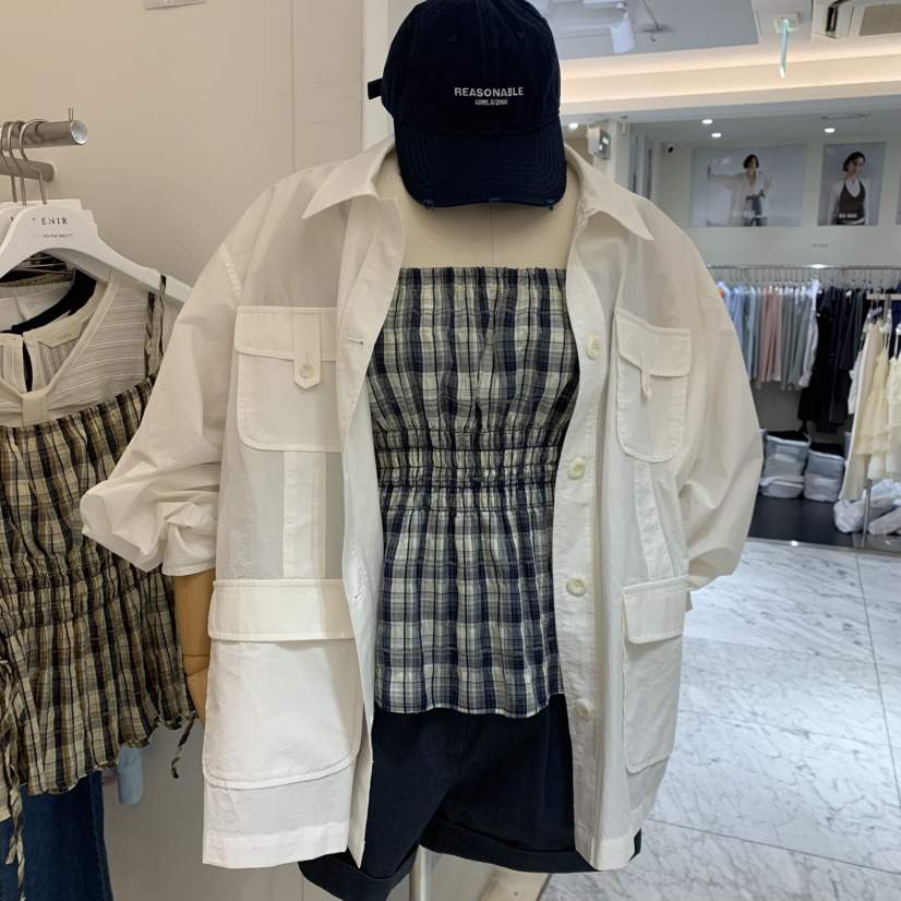 VENIR-a韓國東大門代購女裝新品26春夏職業推薦休閑夾克VENIR-a夾克