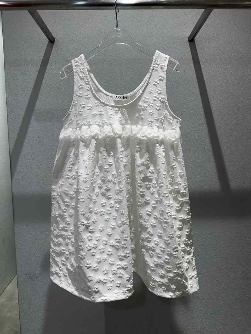 ARSERA韓國代購女裝新品時尚人氣職業熱賣連衣裙花朵褶皺ARSERA連衣裙