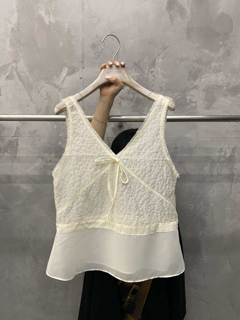 THE VETIVER-A韓國直郵女裝新款26春夏推薦職業吊帶背心VETIVER吊帶/背心