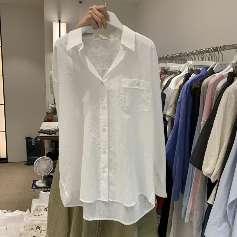 VENIR-a韓國直郵女士新款時尚休閑人氣熱賣推薦襯衫蕾絲衫VENIR-a襯衫/蕾絲衫