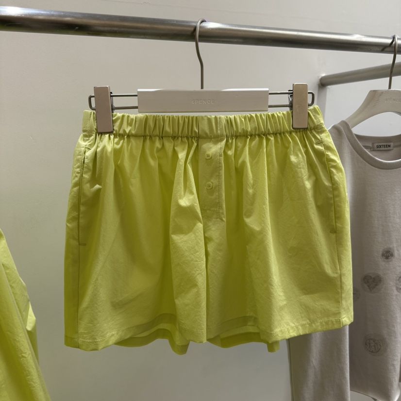 SIXTEEN韓國東大門代購女裝新款時尚熱賣人氣休閑短褲柔軟SIXTEEN短褲