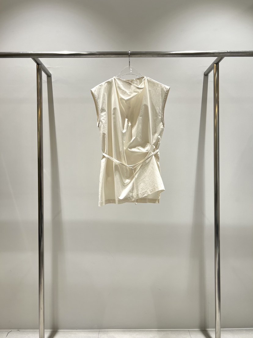 CESTLAVIE韓國東大門直郵女裝新品休閑推薦馬甲含腰帶棉質CESTLAVIE馬甲