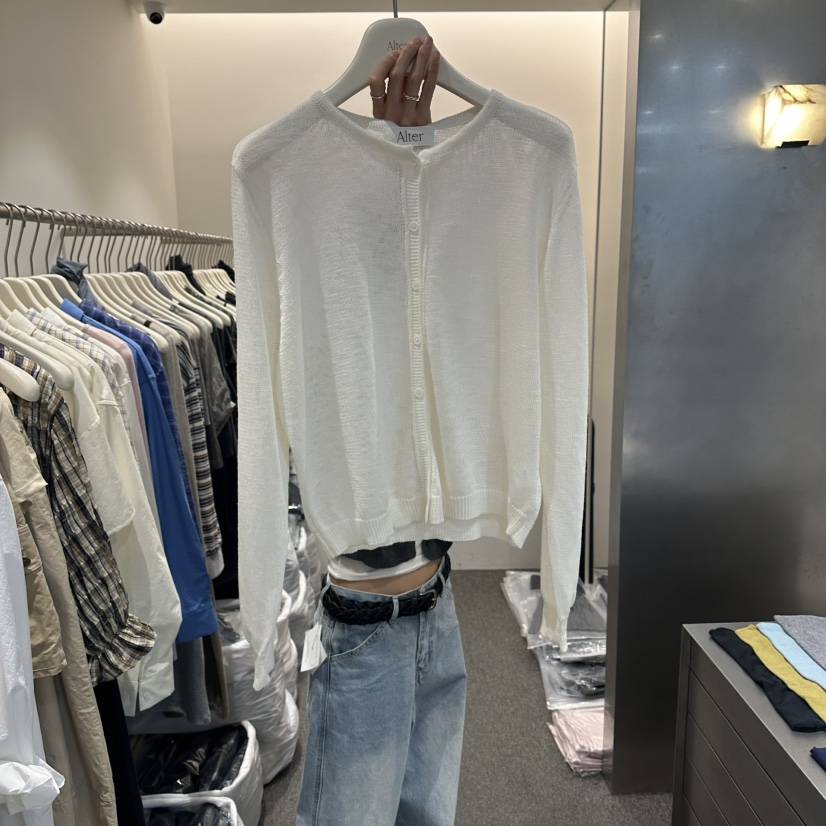 ALTER韓國直郵女士新款職業時尚推薦人氣熱賣針織衫不含內搭Alter針織衫