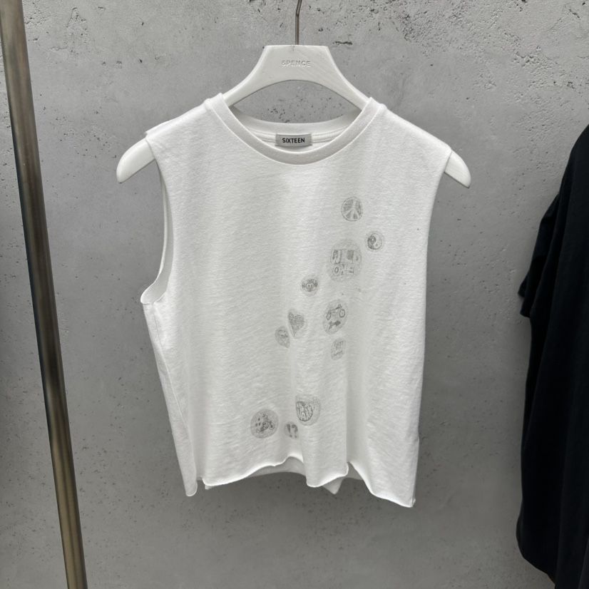 SIXTEEN韓國直郵實拍女士新品休閑熱賣人氣26春夏吊帶背心SIXTEEN吊帶/背心