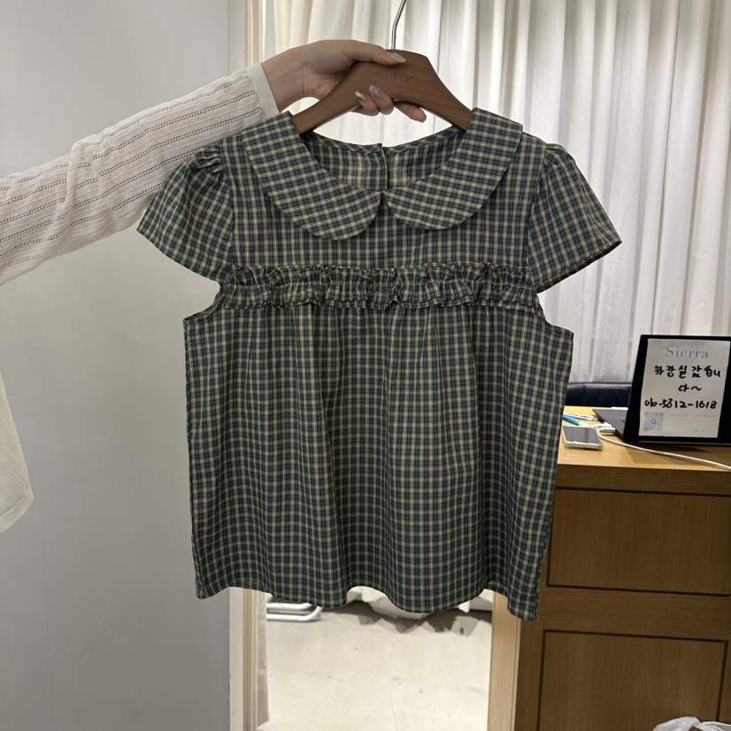 SIERRA韓國東大門直郵女士新款時尚推薦熱賣職業襯衫蕾絲衫SIERRA襯衫/蕾絲衫