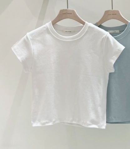 LOVE ROSIE韓國代購女士新品時尚職業熱賣休閑人氣推薦T恤LOVE ROSIET恤