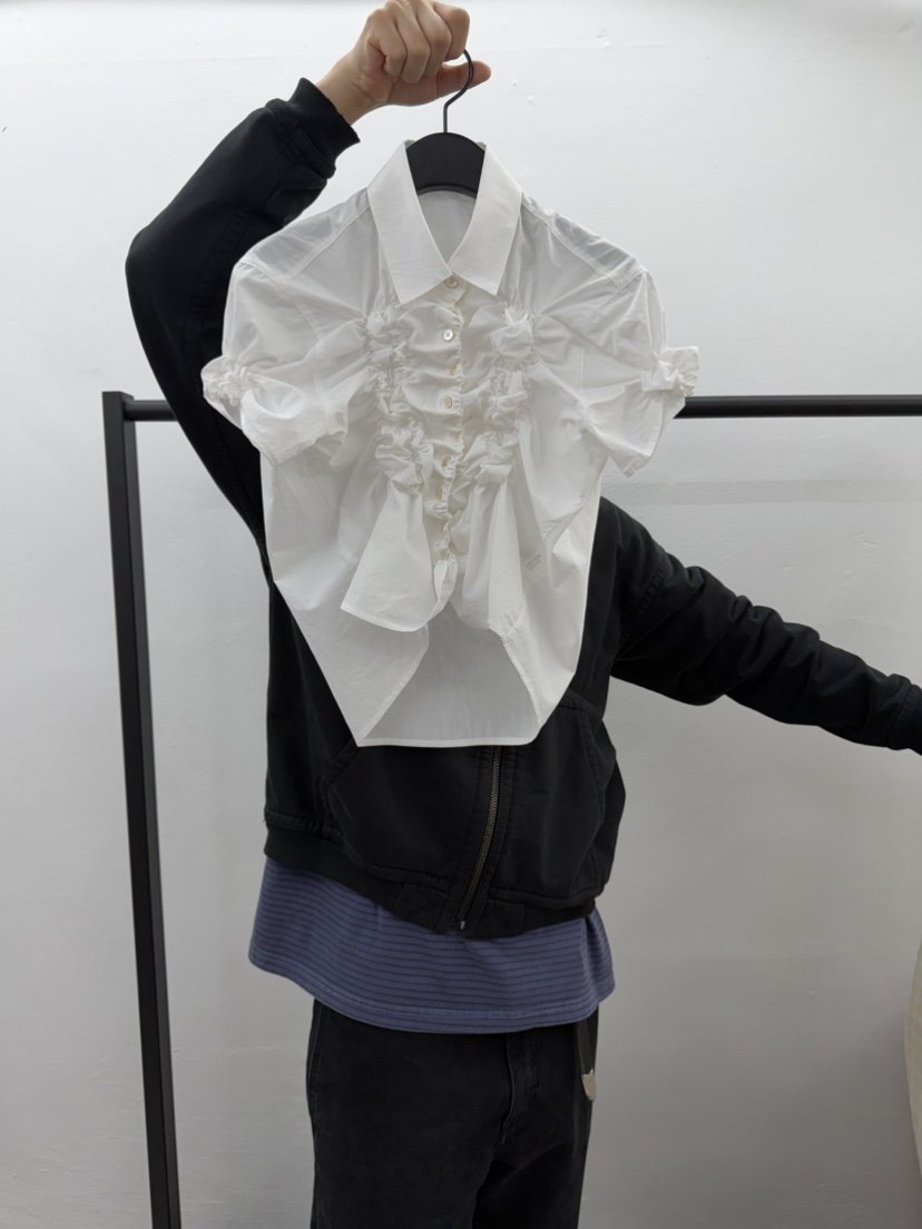 ARKIE/TAF韓國直郵實拍女士新品休閑推薦職業襯衫蕾絲衫ARKIE/TAF襯衫/蕾絲衫