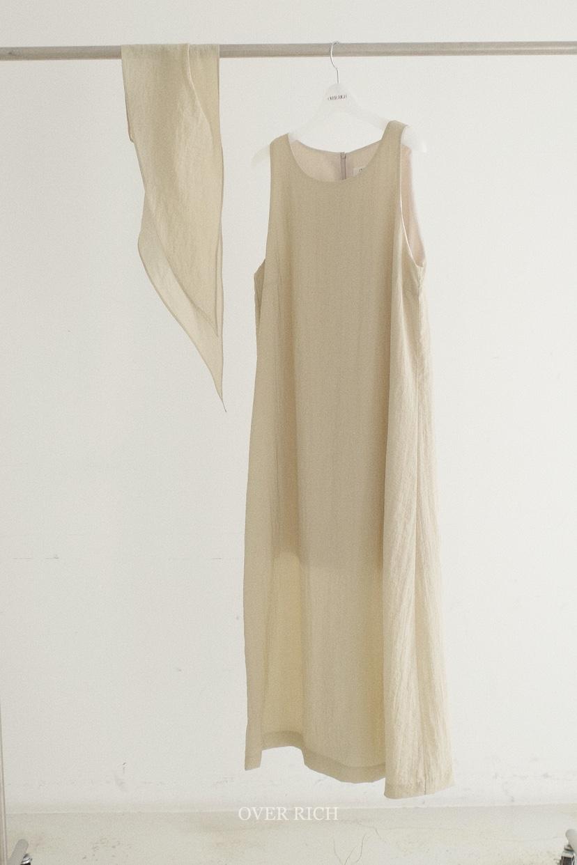 OVER RICH韓國代購女士新款熱賣休閑連衣裙不含絲巾圍巾OVER RICH連衣裙