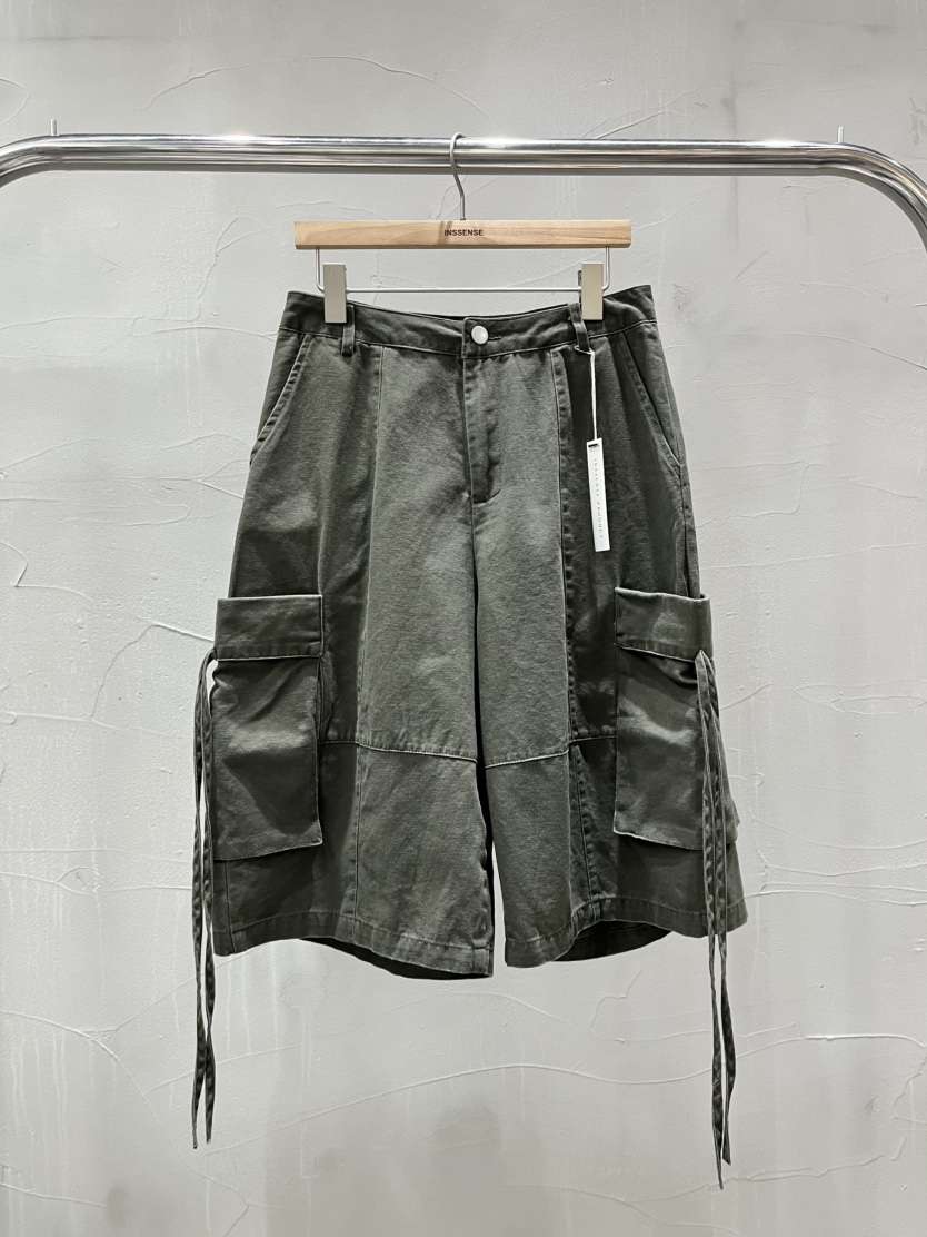 INSSENSE-A韓國代購女裝新品休閑26春夏時尚推薦短褲工裝INSSENSE-A短褲