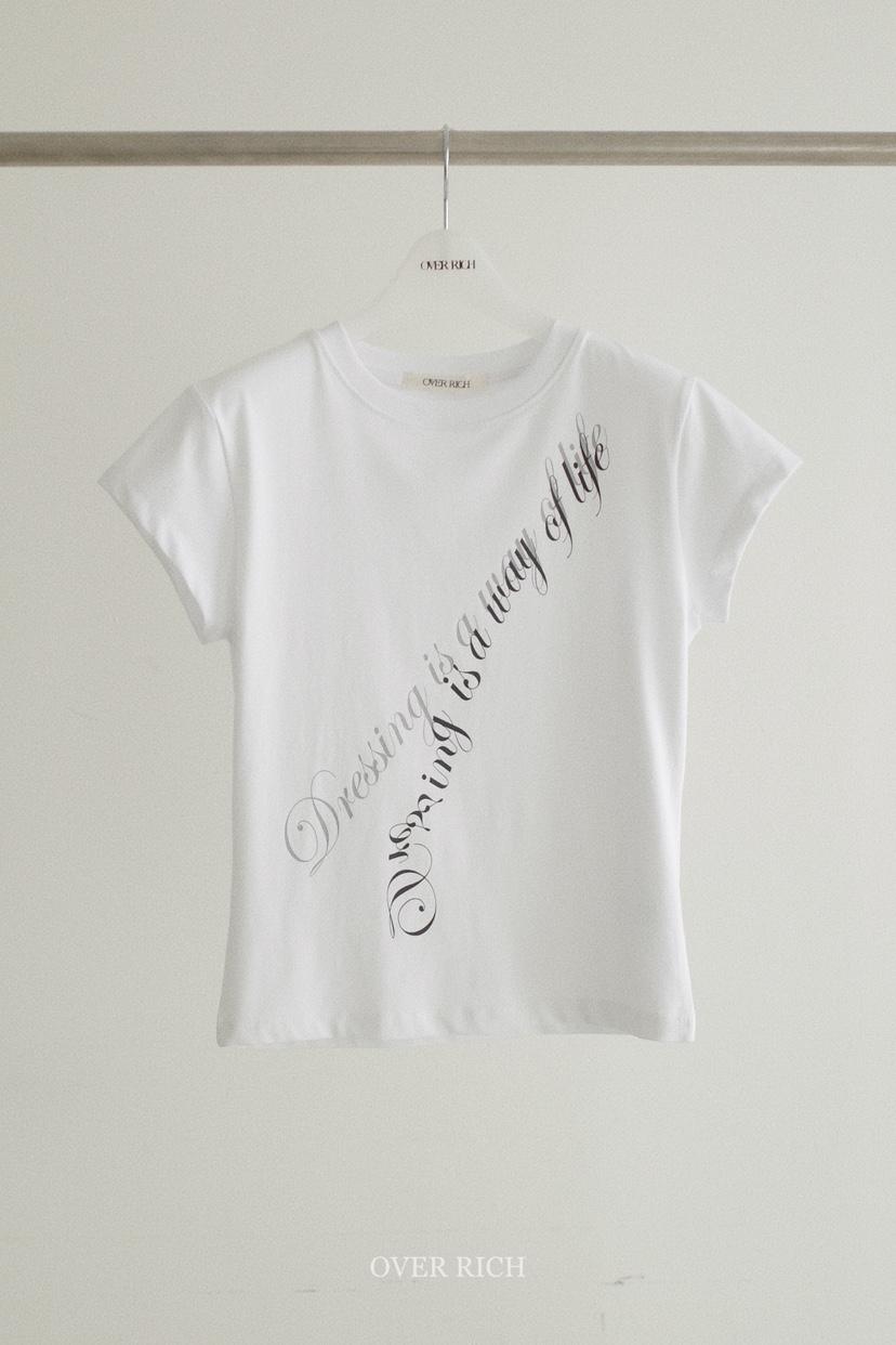 OVER RICH韓國直郵實拍女士新品熱賣人氣推薦26春夏休閑T恤OVER RICHT恤