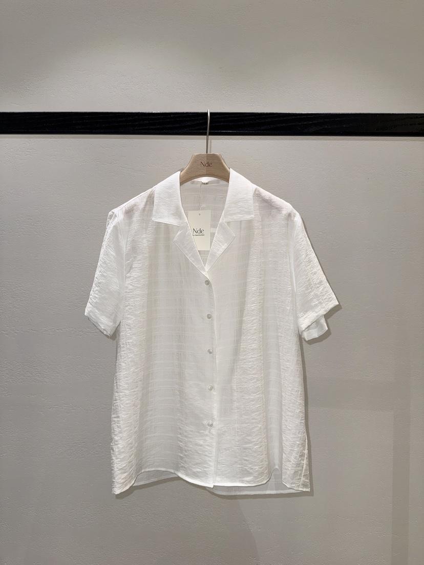 NDE韓國直郵實拍女士新品26春夏職業人氣熱賣推薦襯衫蕾絲衫BOHEME_NDE襯衫/蕾絲衫