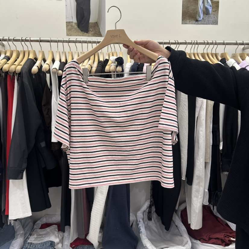 VIVEL韓國直郵女士新款職業推薦熱賣休閑時尚26春夏人氣T恤VIVELT恤