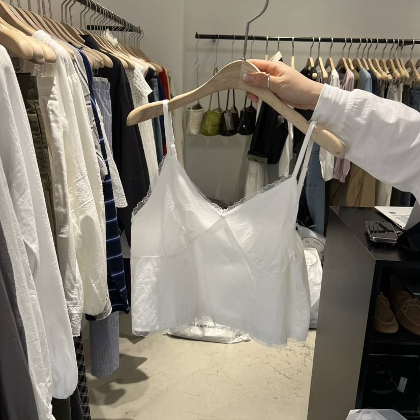 PLATE韓國直郵實拍女士新款時尚人氣推薦26春夏熱賣吊帶背心PLATE吊帶/背心