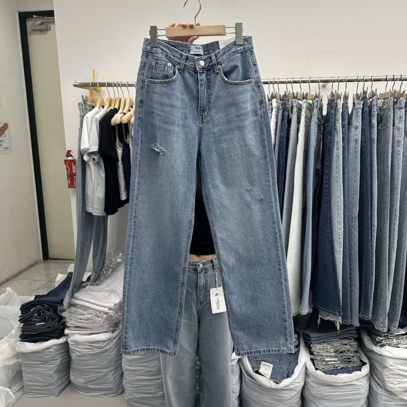 PAI韓國直郵女士新品休閑職業推薦26春夏熱賣時尚人氣牛仔褲[PΛi]_PAi牛仔褲