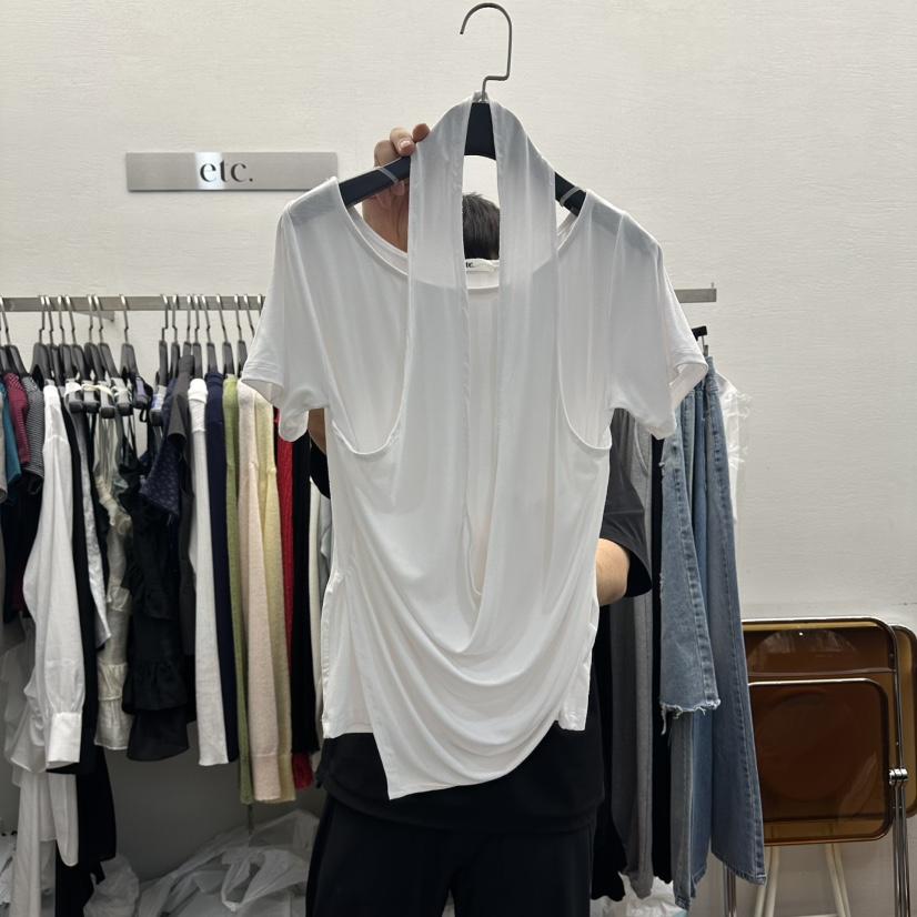 MOANA/ETC韓國代購女士新品26春夏人氣熱賣時尚職業休閑T恤MOANA/ETCT恤