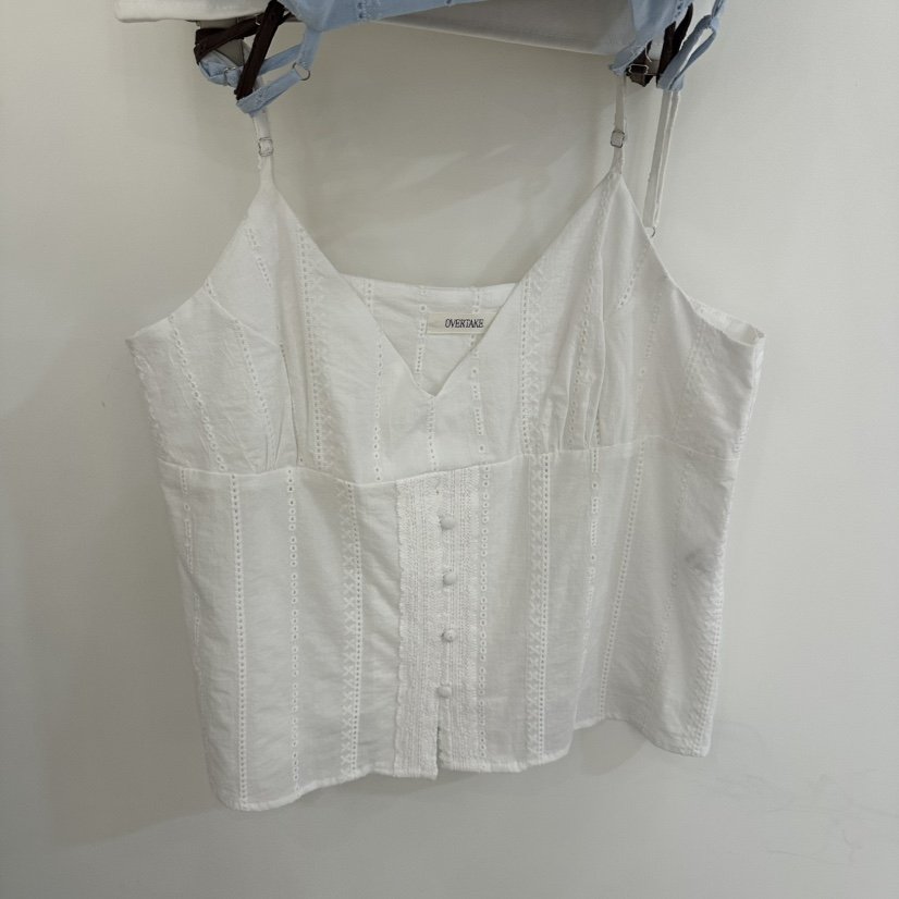 OVERTAKE韓國東大門代購女裝新品人氣時尚26春夏吊帶背心OVERTAKE吊帶/背心