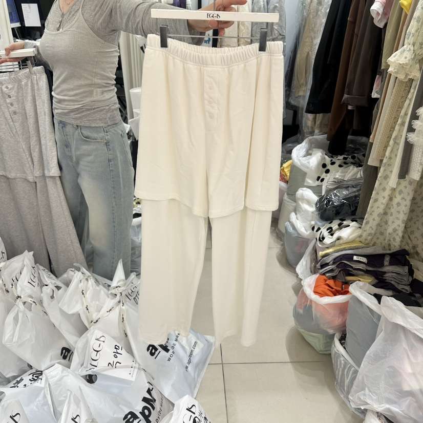 EGG IS韓國代購女士新品職業推薦熱賣26春夏休閑人氣裙褲EGG IS裙褲