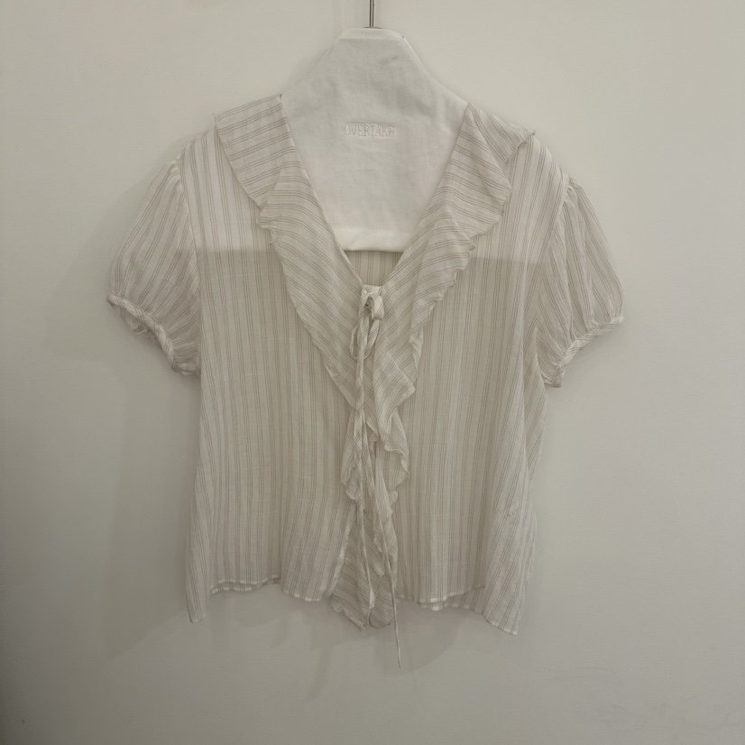 OVERTAKE韓國東大門代購女裝新款人氣職業熱賣襯衫蕾絲衫OVERTAKE襯衫/蕾絲衫