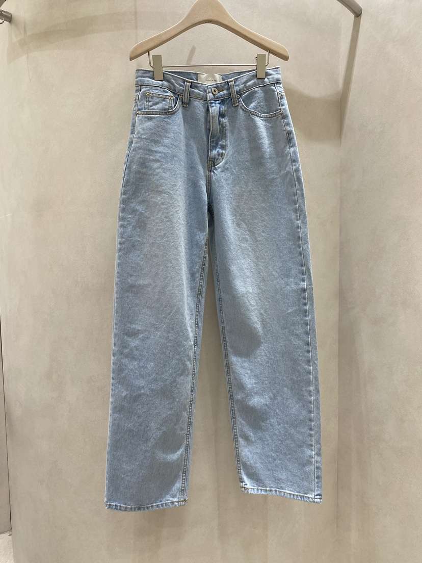 WHO IS SHE韓國直郵女裝新品休閑時尚推薦26春夏牛仔褲WHO IS SHE牛仔褲