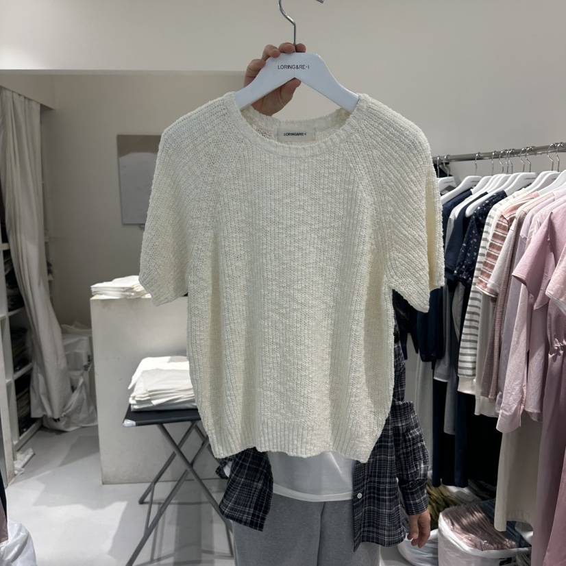 LORING RE I韓國東大門直郵女裝新款人氣時尚職業針織衫LORING RE-I/BARE針織衫