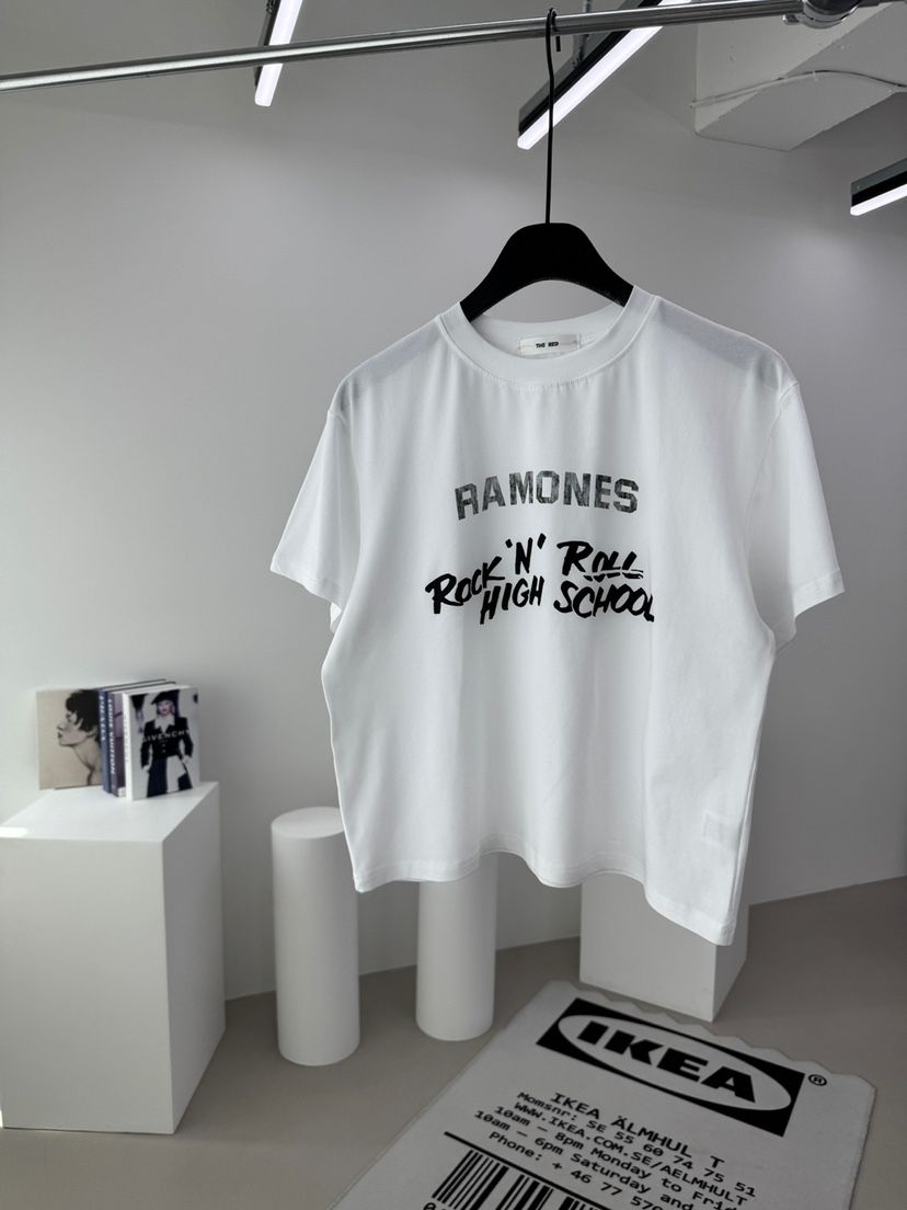 RED-A韓國直郵實拍女士新品人氣休閑職業26春夏推薦時尚T恤RED-AT恤