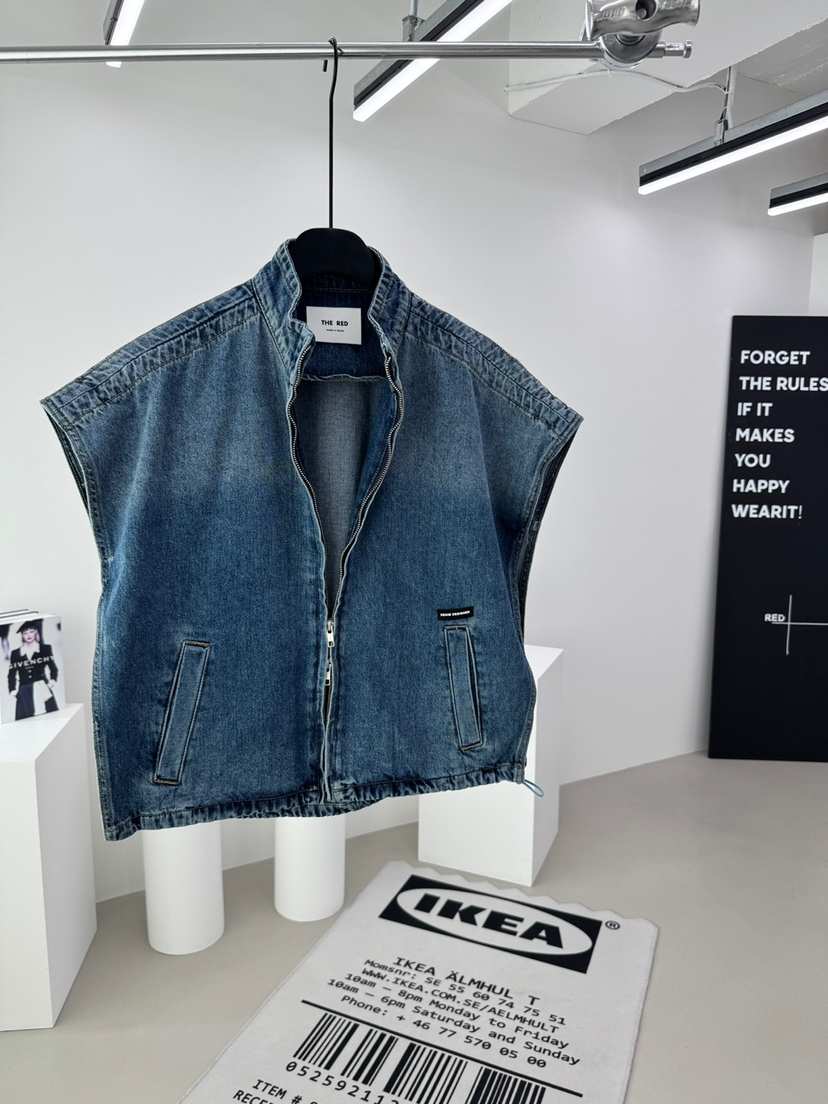 RED-A韓國直郵實拍女裝新品推薦人氣26春夏休閑時尚馬甲RED-A馬甲