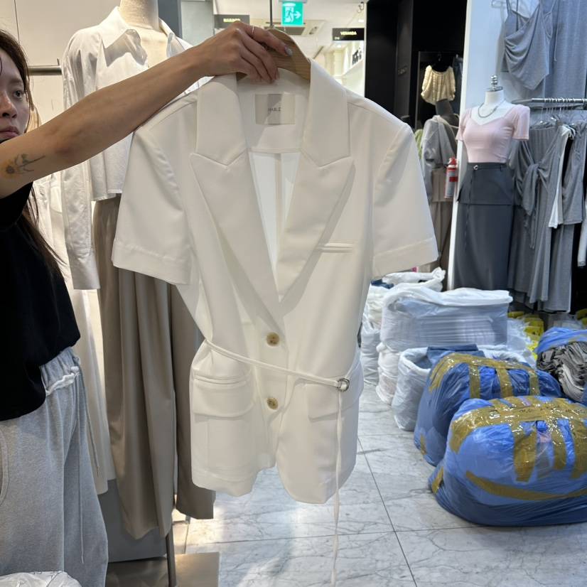 HABLE韓國直郵女裝新款時尚熱賣職業推薦人氣休閑26春夏夾克HABLE夾克