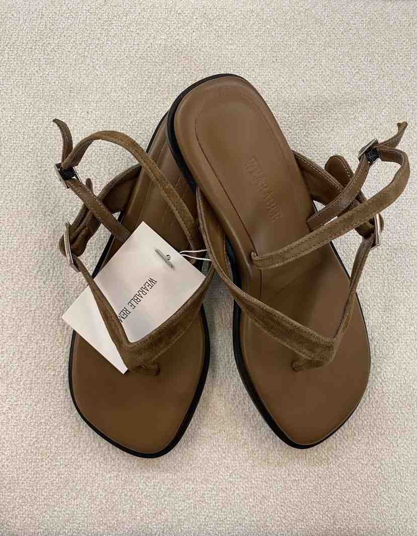 WEARABLE-L韓國直郵實拍女裝新款推薦休閑時尚熱賣涼鞋拖鞋WEARABLE涼鞋/拖鞋