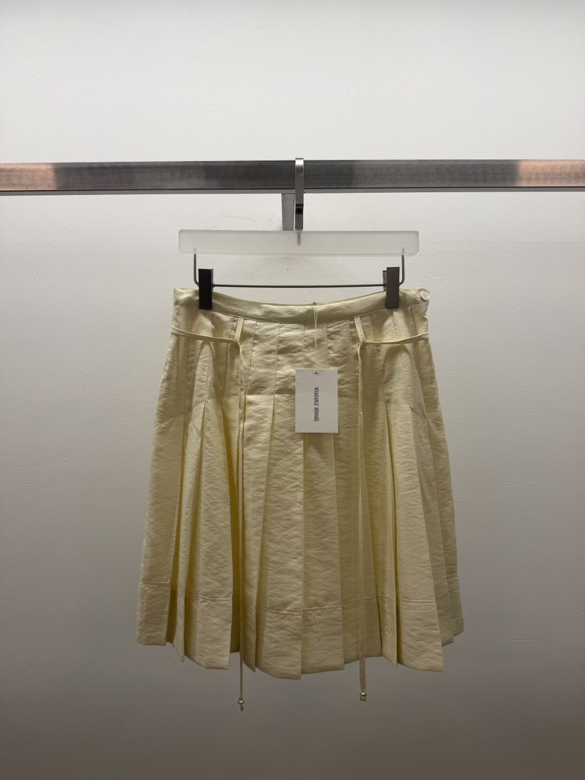 WEARABLE-L韓國直郵女士新品職業人氣半身裙中短裙含腰繩WEARABLE半身裙/中短裙