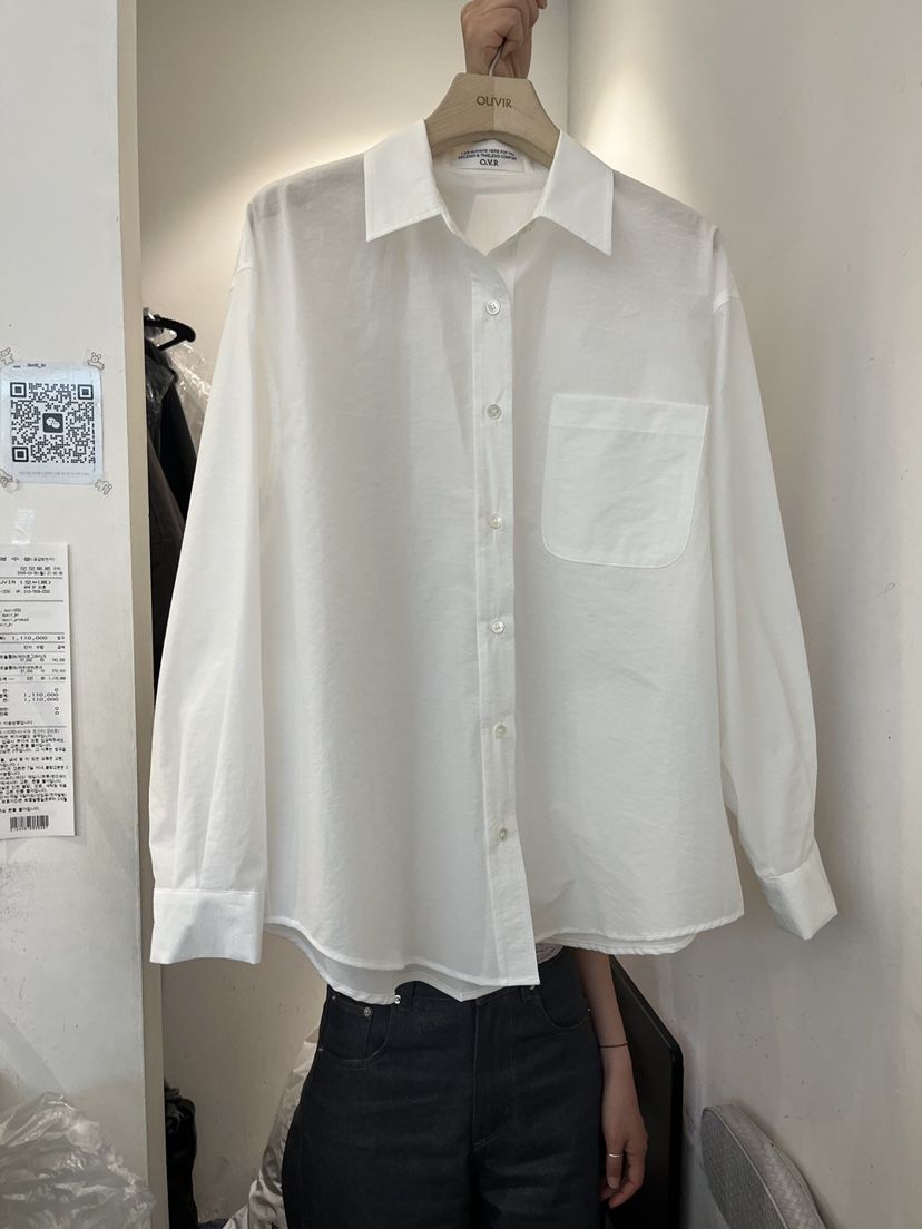 OUVIR韓國東大門直郵女士新款職業人氣時尚26春夏襯衫蕾絲衫O.V.R/OUVIR襯衫/蕾絲衫