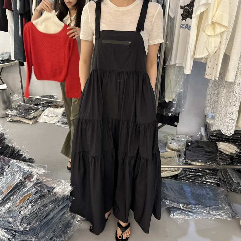 DOUBLE STANDARD/LE SMOKING/MAISONSTAFF韓國直郵女裝新款26春夏連衣裙不含內搭MAISONSTAFF連衣裙