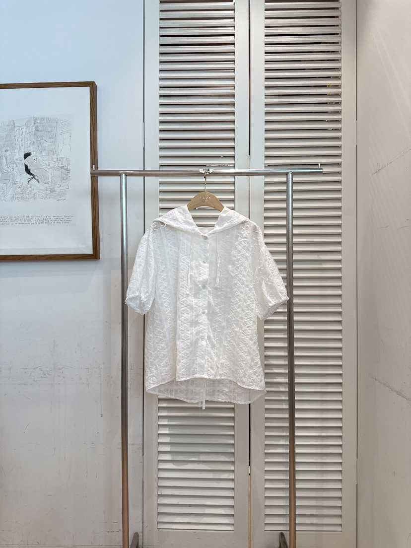 FAVE-L韓國直郵實拍女士新款推薦休閑時尚襯衫蕾絲衫連帽衫FAVE-L襯衫/蕾絲衫