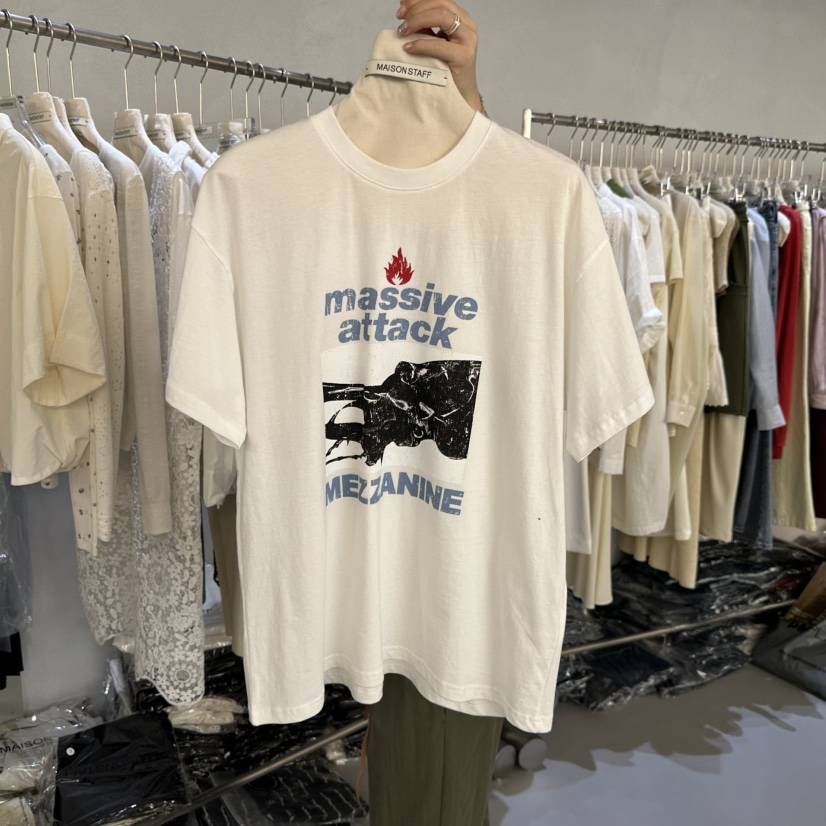 DOUBLE STANDARD/LE SMOKING/MAISONSTAFF韓國代購女裝新款人氣T恤MAISONSTAFFT恤