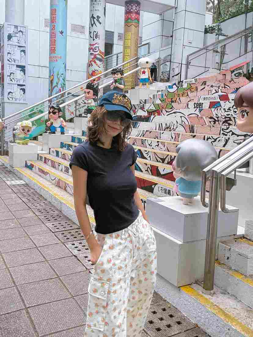 PARIS MATCH韓國東大門直郵女裝新款人氣時尚休閑熱賣T恤PARIS MATCHT恤