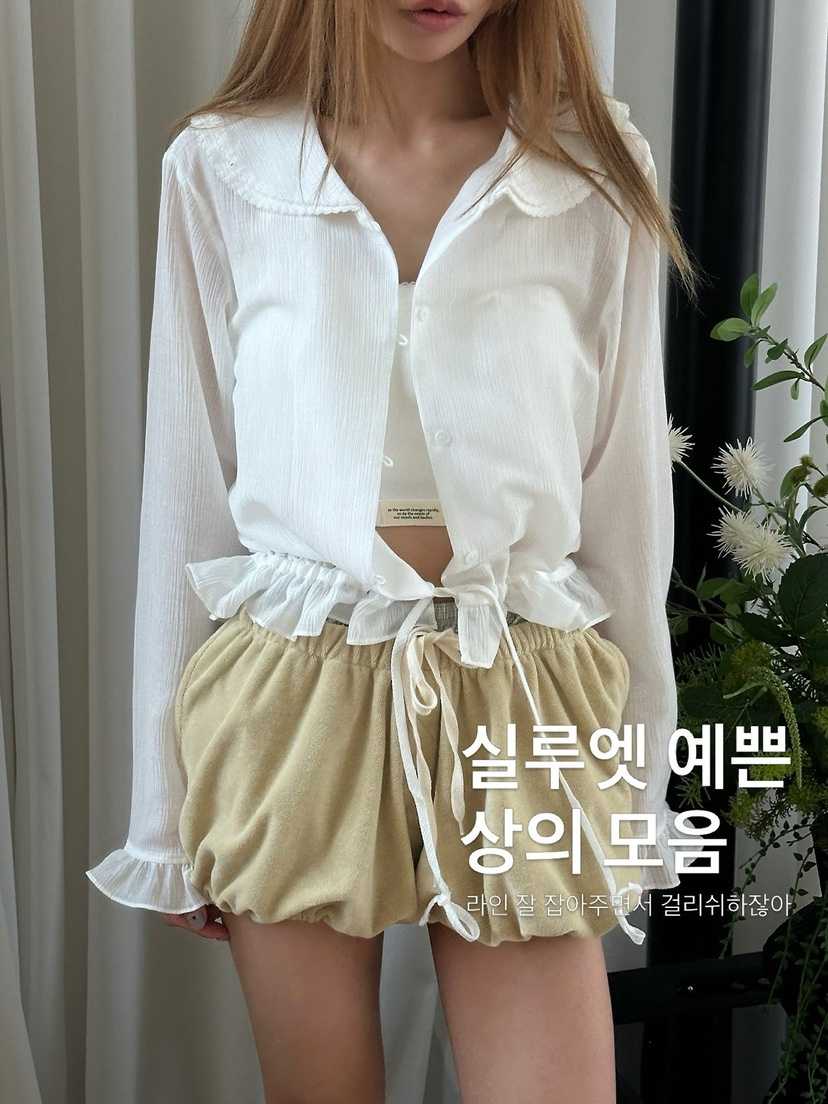 ZEROZERO韓國直郵女裝新品職業推薦人氣熱賣時尚襯衫蕾絲衫ZEROZERO襯衫/蕾絲衫