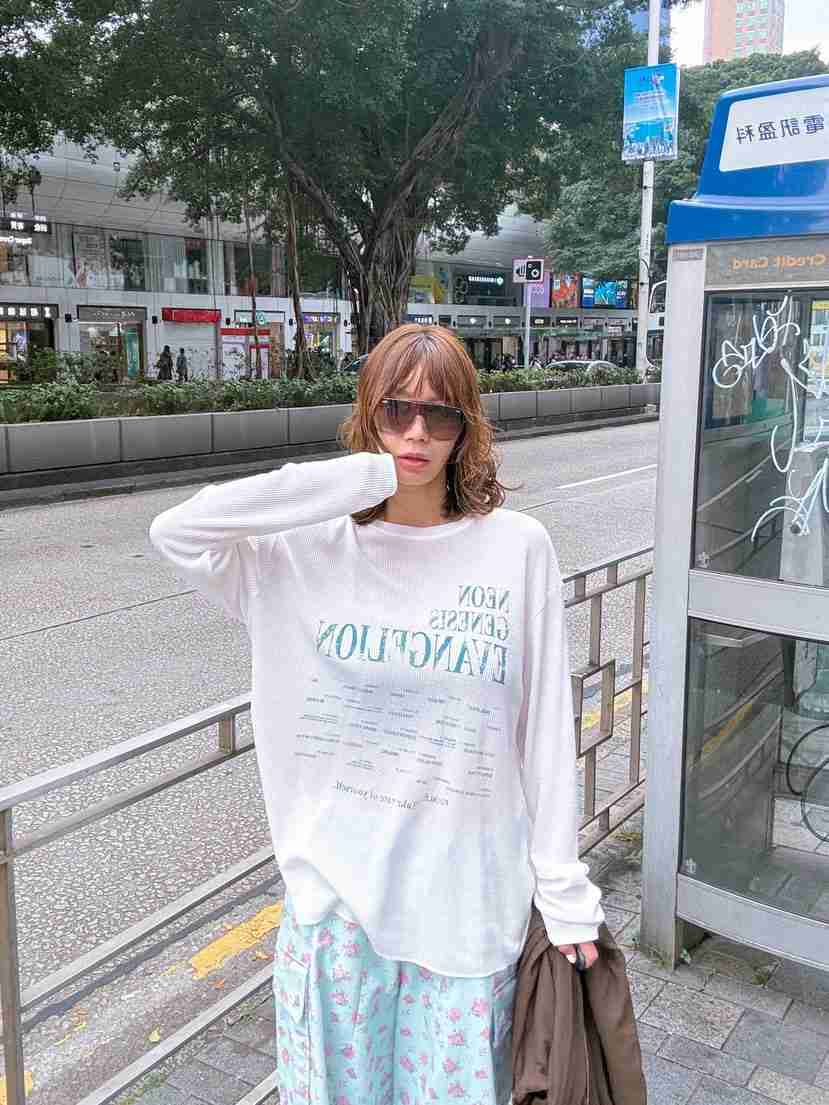 PARIS MATCH韓國東大門代購女士新品休閑人氣職業長袖T恤PARIS MATCH長袖T恤