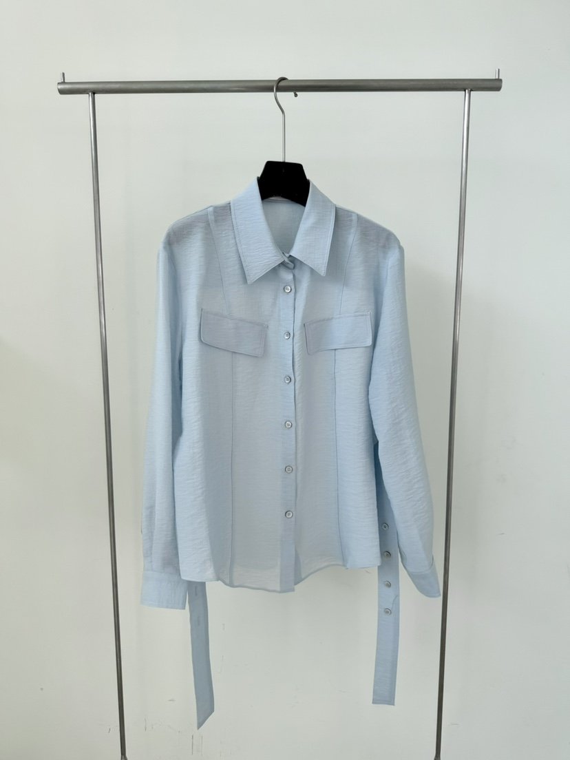 LE AVE韓國代購女士新品時尚熱賣26春夏人氣推薦襯衫蕾絲衫LE AVE襯衫/蕾絲衫