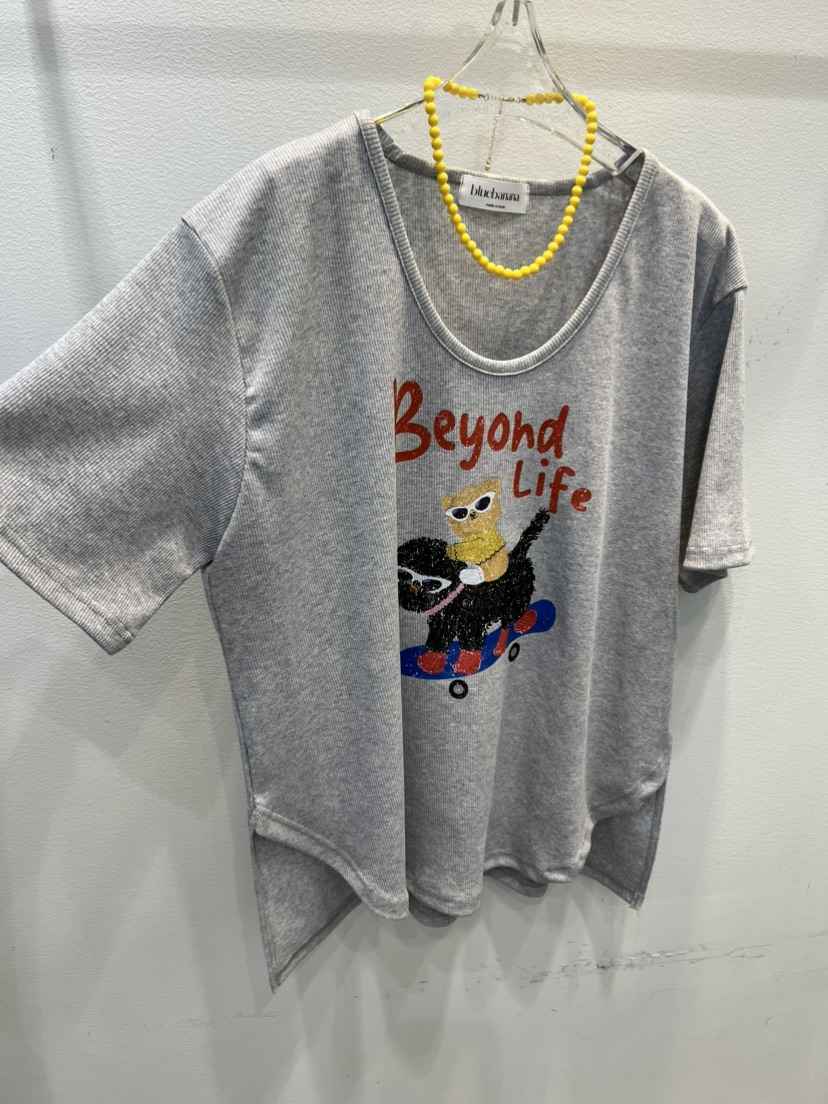 BLUE BANANA韓國代購女士新款推薦人氣休閑職業T恤不含項鏈BLUE BANANAT恤