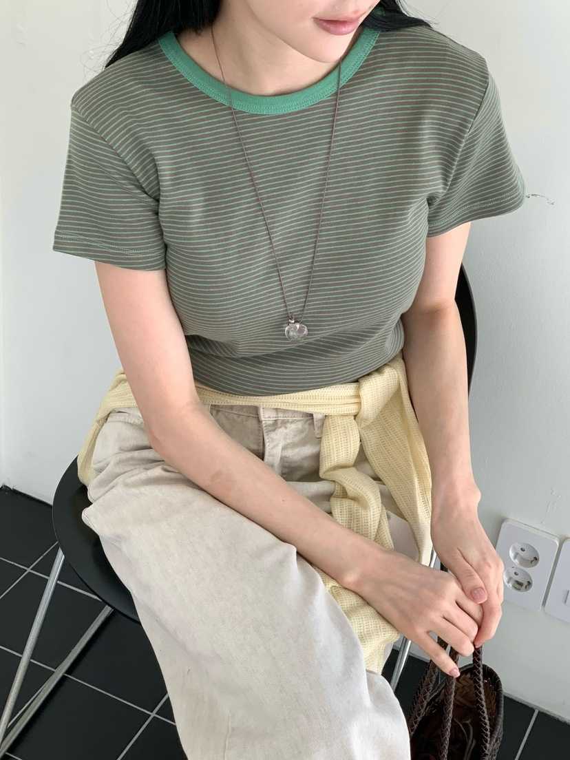 BINUS韓國東大門直郵女士新款休閑時尚職業26春夏熱賣T恤BINUST恤