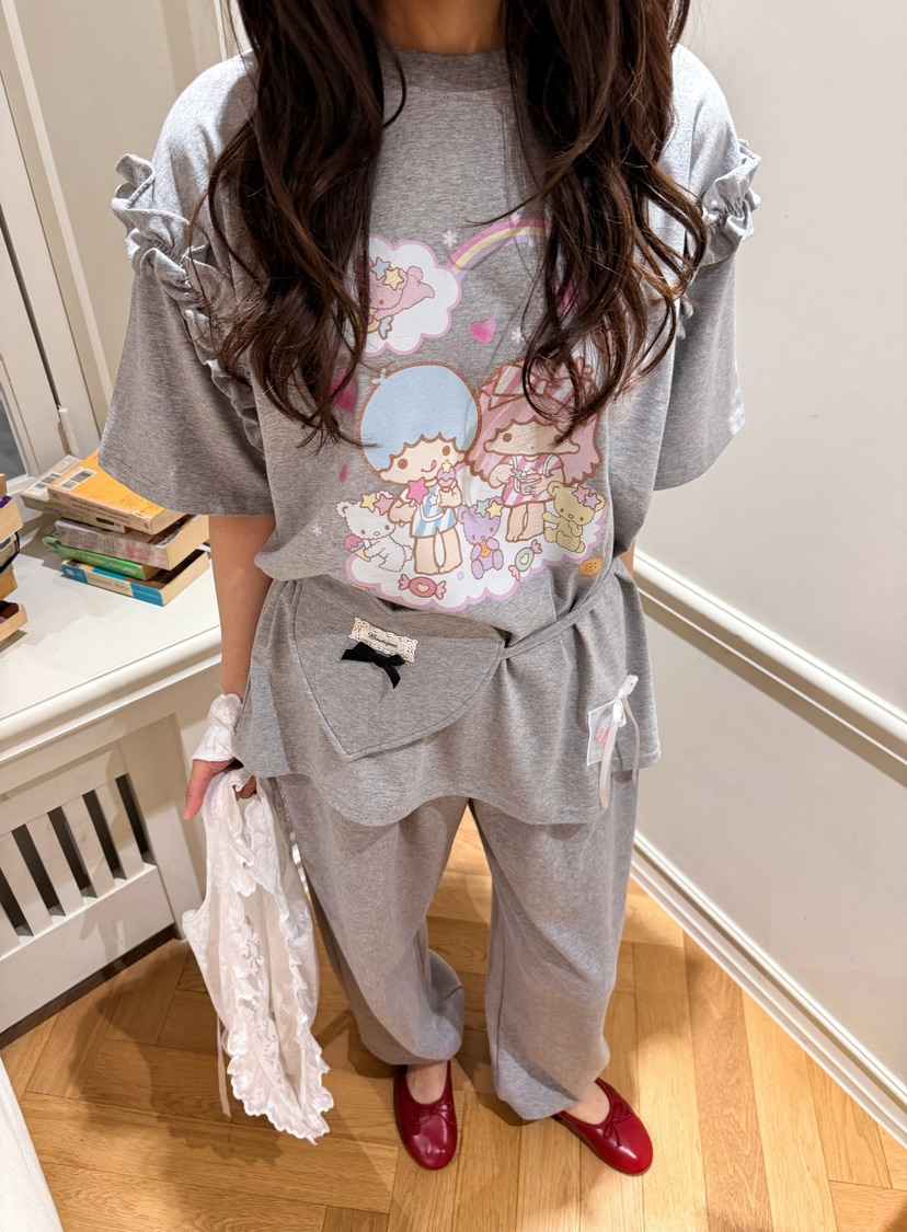 BOUTIQUE-L韓國東大門直郵女裝新款時尚26春夏人氣休閑T恤BOUTIQUE-LT恤