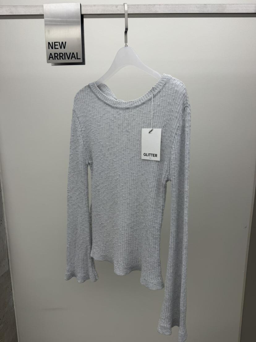 GLITTER韓國東大門直郵女裝新款熱賣26春夏人氣休閑針織衫GLITTER針織衫