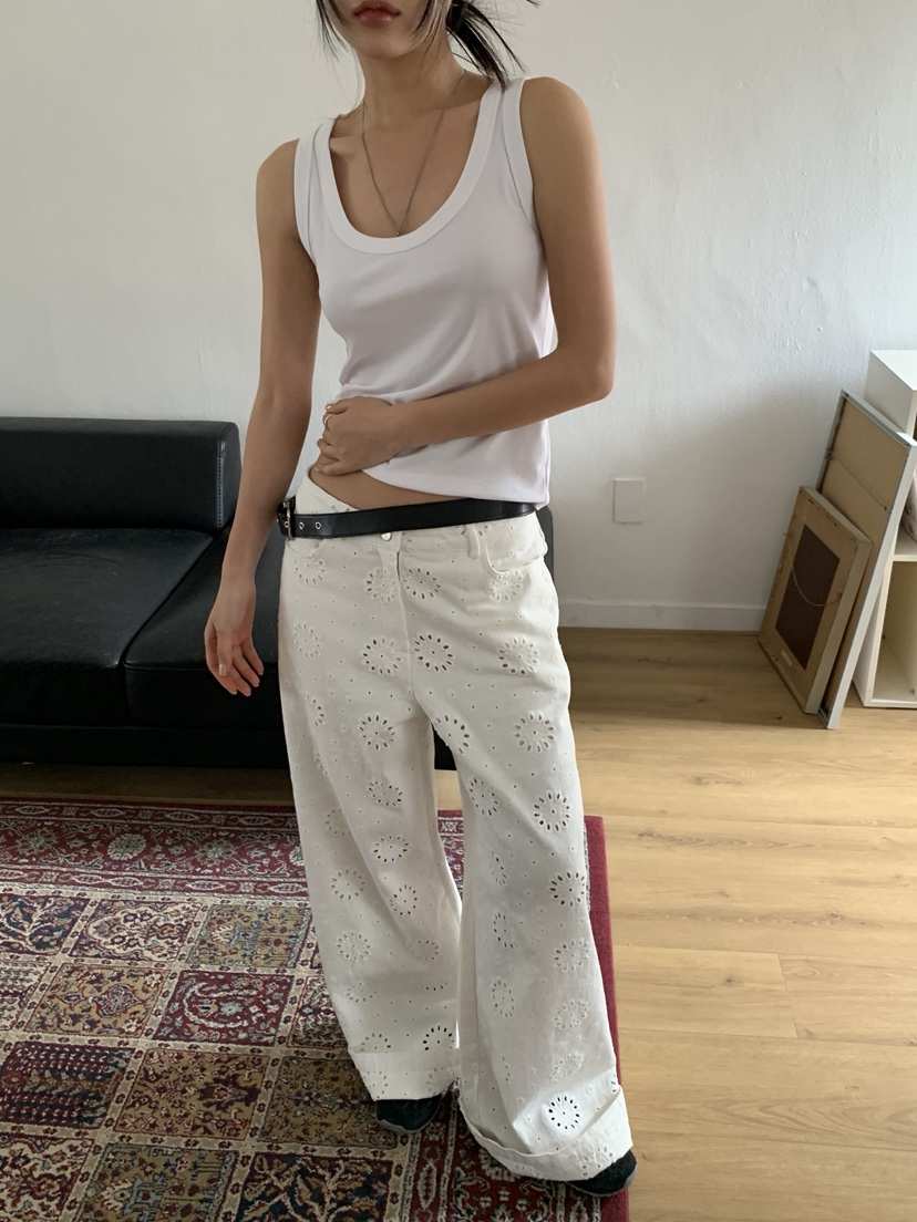 SUNDER MARKET韓國代購女裝新品職業26春夏人氣吊帶背心SUNDER MARKET吊帶/背心