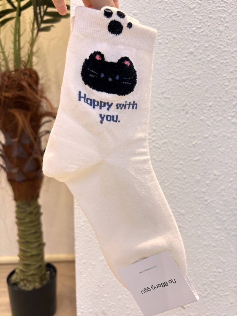 CACTUS-Q韓國代購女士新款26春夏推薦職業人氣休閑熱賣襪子CACTUS十雙起/可混搭襪子