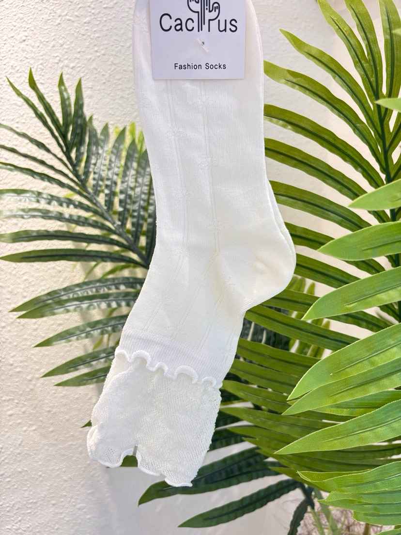 CACTUS-Q韓國直郵女裝新款推薦職業人氣26春夏襪子蝴蝶結CACTUS十雙起/可混搭襪子
