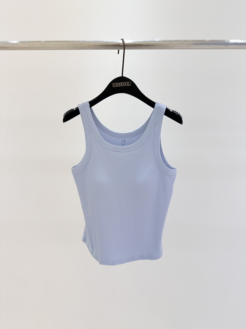 CORAL韓國代購女士新品26春夏時尚推薦職業人氣吊帶背心羅紋CORAL吊帶/背心