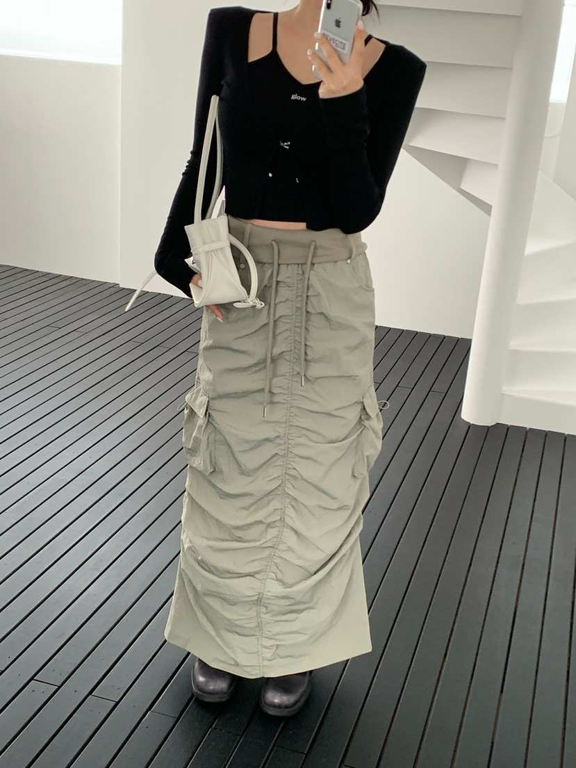 REVE CITE-L東大門直郵女士新品人氣時尚職業長裙防風衣REVE CITE-L長裙