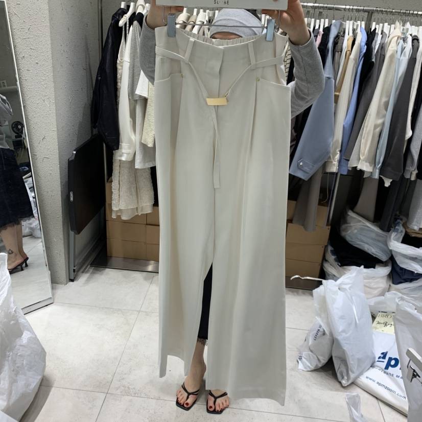 BRONZE東大門實拍女士新款推薦時尚休閑熱賣26春夏休閑褲BRONZE休閑褲