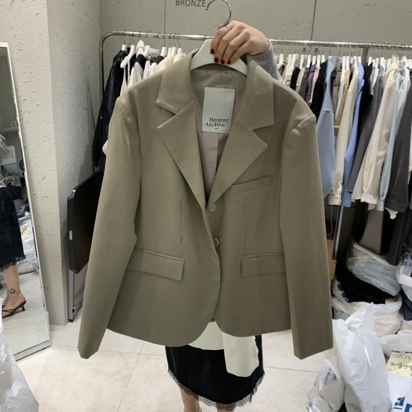 BRONZE韓國直郵女士新品推薦休閑人氣26春夏職業熱賣夾克BRONZE夾克